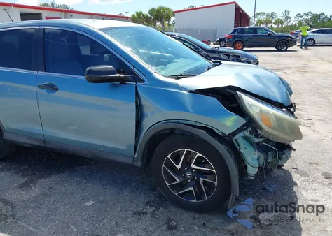 2016 Honda Cr-V Se from USA, damaged, VIN 2HKRM3H42GH556893